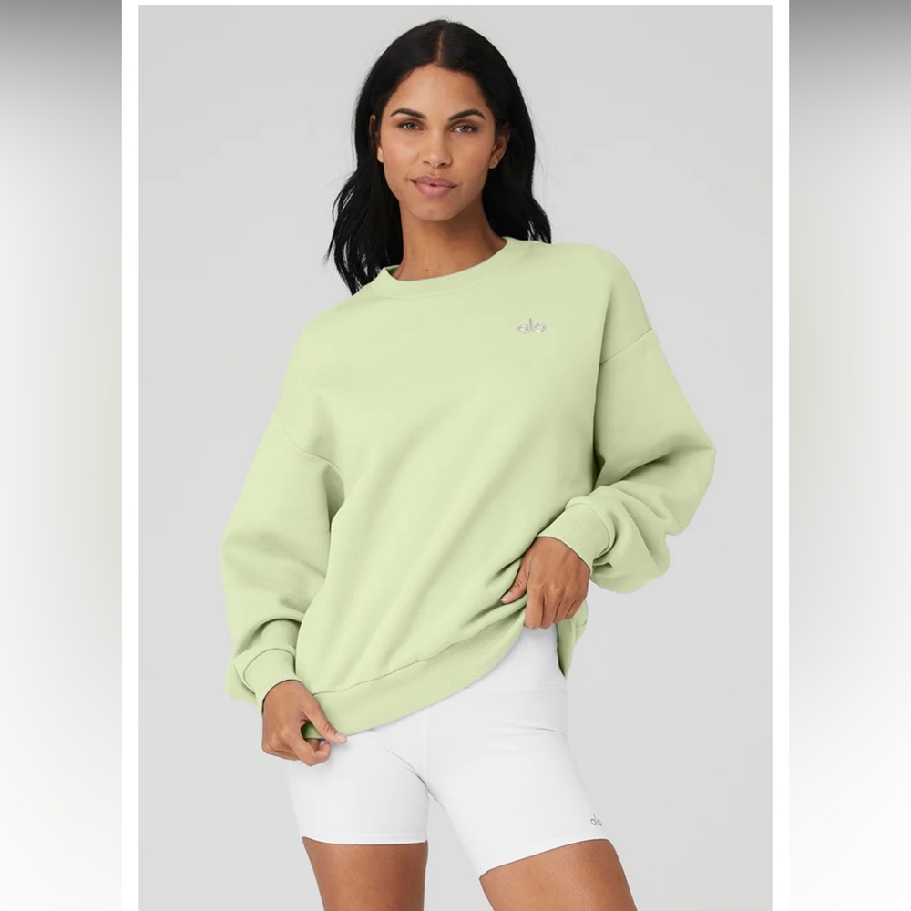 NWT Alo Accolade Crew Neck Pullover